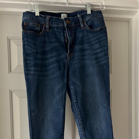 JCrew Dark Wash Skinny Jeans - Size 31 - Picture 1 of 5